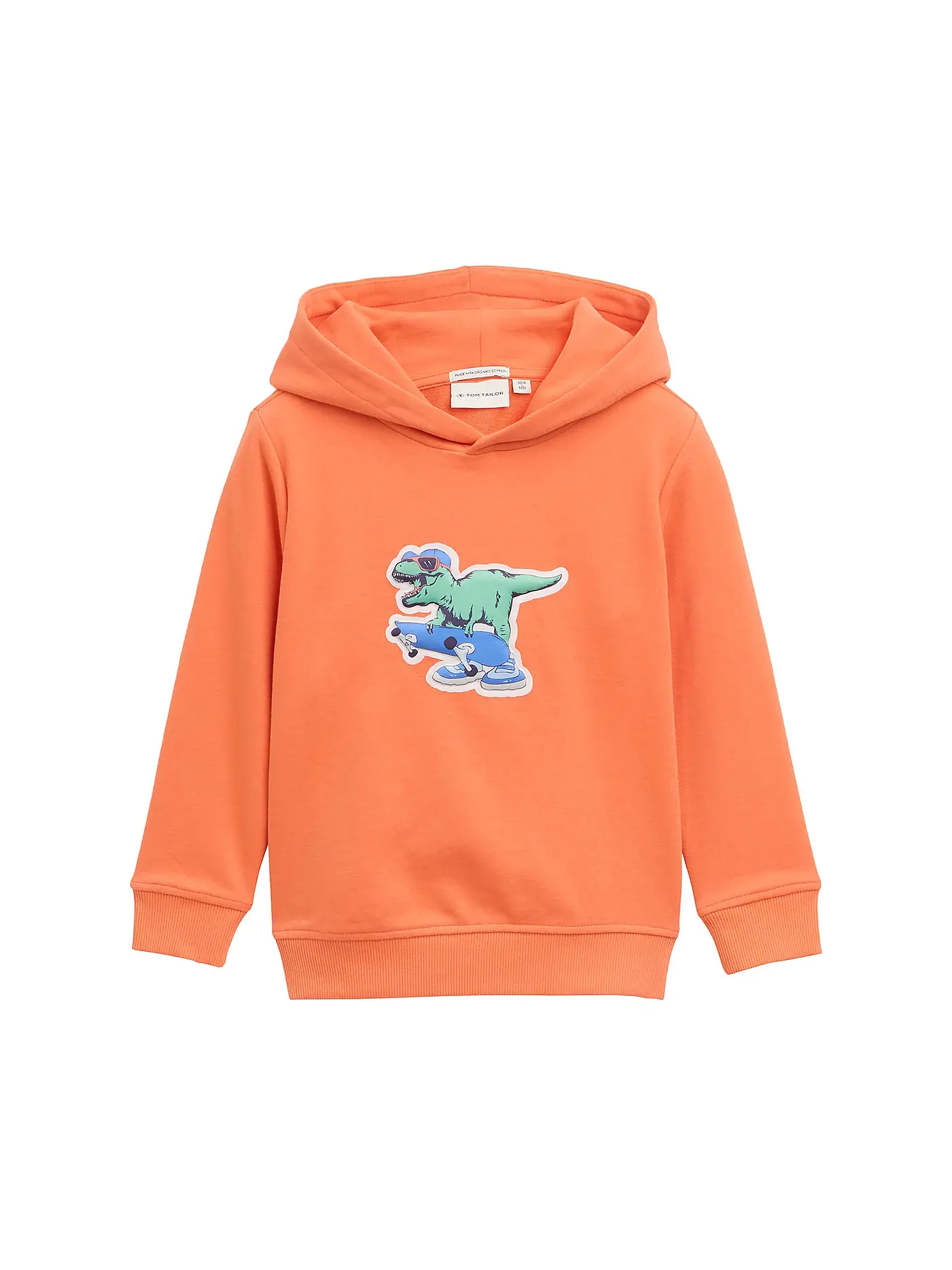 TOM TAILOR | Jungen Kapuzensweater - Hoodie | orange